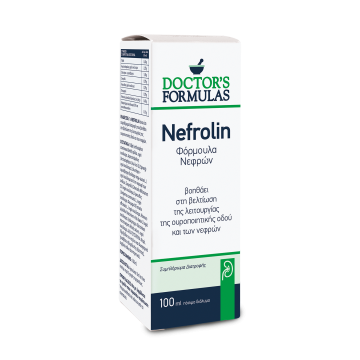 NEFROLIN ΦΟΡΜΟΥΛΑ ΝΕΦΡΩΝ DOCTOR'S FORMULAS 100ml ΝΕΦΡΙΚΗ ΛΕΙΤΟΥΡΓΙΑ